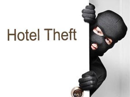 ഹോട്ടലിലെ മോഷണം - ഇന്ത്യക്കാര്‍ക്ക് മൂന്നാം സ്ഥാനം