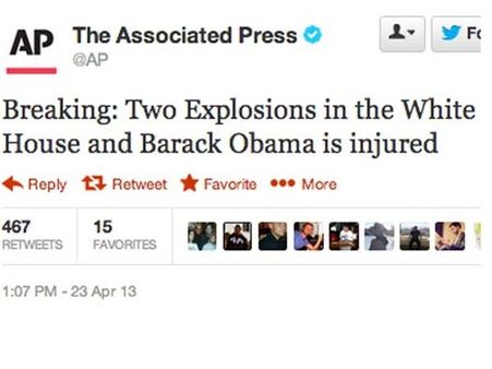 ട്വിറ്റര്‍ ഹാക്ക് ചെയ്തു, യുഎസ്‌ വിപണി തകര്‍ന്നു