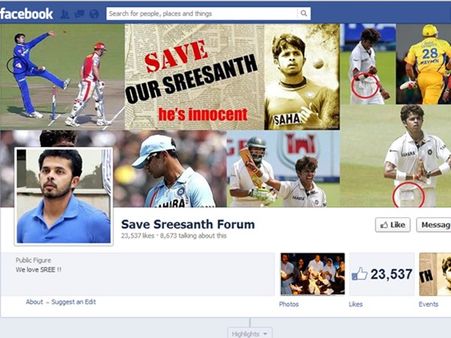 ജാമ്യം: ആഹ്ലാദവുമായി സേവ് ശ്രീശാന്ത് ഗ്രൂപ്പുകള്‍