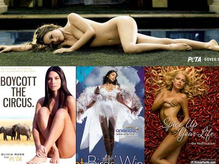 പെറ്റ പരസ്യങ്ങളില്‍ സെക്‌സി താരങ്ങള്‍