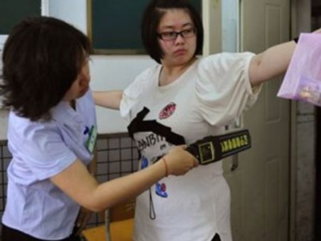 പരീക്ഷാഹാളില്‍ ബ്രാ ഇടേണ്ടെന്ന് ചൈന