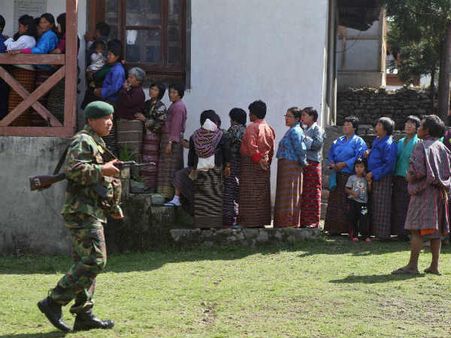 ഭൂട്ടാന്‍ ഇലക്ഷന് ഇന്ത്യന്‍ വോട്ടിങ് യന്ത്രങ്ങള്‍