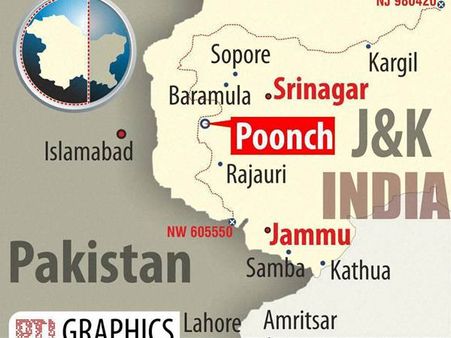 പാക് അതിര്‍ത്തിയില്‍ വെടിവെപ്പ്, 5 മരണം