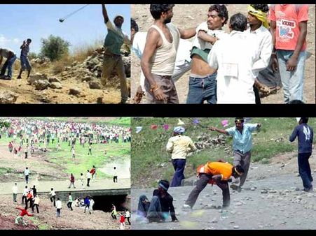 പൈശാചികമായ ഗോത്മാര്‍ ആചാരത്തിന്‍റെ ദൃശ്യങ്ങള്‍