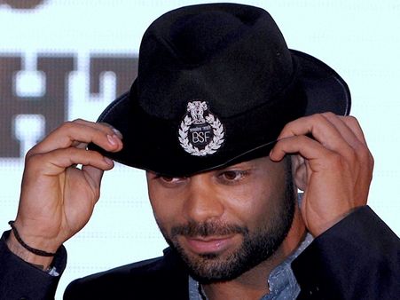 വിരാട് കോലി ബിഎസ്എഫ് അംബാസിഡര്‍