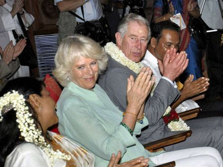 ചാള്‍സിനും കാമില്ലക്കും കേരളത്തിന്റെ സ്വീകരണം