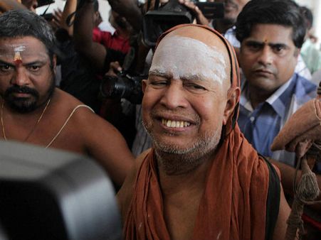 കൊലപാതക കേസില്‍ കഞ്ചിമഠാധിപതിയെ വെറുതെ വിട്ടു