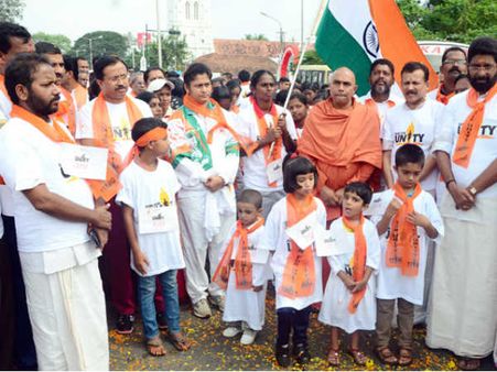 ബിജെപിയുടെ കൂട്ടയോട്ടം തലസ്ഥാനത്ത്