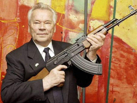 എകെ 47 ന്റെ പിതാവ് ഇനി ഓര്‍മ