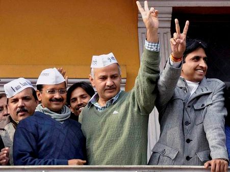 എഎപി സര്‍ക്കാറിന്റെ സത്യപ്രതിജ്ഞ ശനിയാഴ്ച