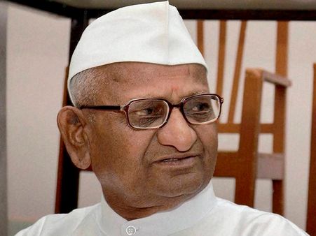 ബിജെപിയുടെ സഹായം തേടി ഹസാരെ