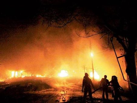 കണ്ണൂരില്‍ വീണ്ടും പാചകവാതക സിലിണ്ടറിന് തീപിടിച്ചു