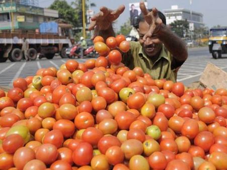 തക്കാളി കിലോയ്ക്ക് 30 പൈസ!