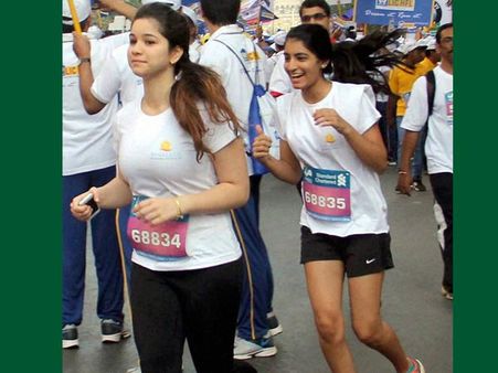 മുംബൈ മാരത്തോണ്‍ കാഴ്ചകള്‍