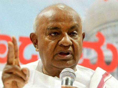 ഇന്ത്യ 2 പാര്‍ട്ടികള്‍ക്ക് മാത്രമല്ല: ദേവഗൗഡ