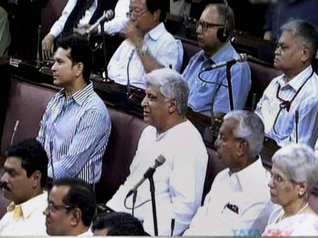 സച്ചിന്‍ പാര്‍ലമെന്റില്‍ വട്ടപ്പൂജ്യം