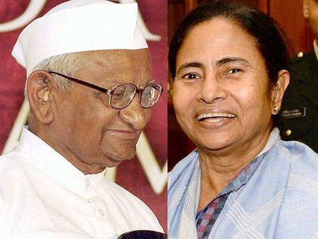 മമതയെപോലെ മുഖ്യമന്ത്രി വേറെയില്ല: ഹസാരെ