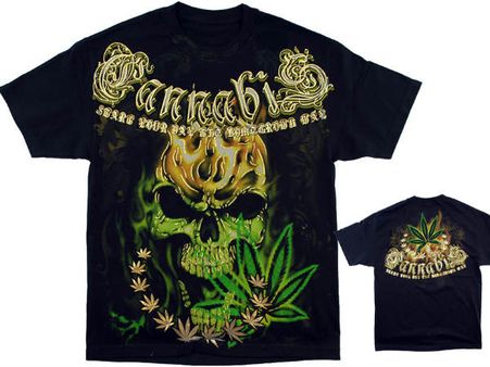 കഞ്ചാവിന്റെ ചിത്രം 'ഫാഷ'നാക്കിയാലും കുടുങ്ങും