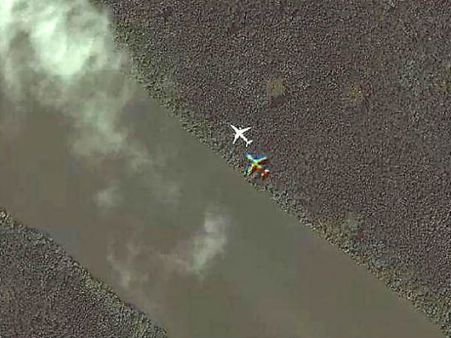 മലേഷ്യന്‍ വിമാനം ആന്‍ഡമാന് മുകളിലെന്ന് ചിത്രം