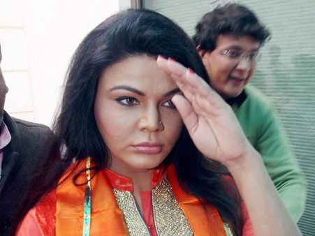 രാഖി സാവന്തും തിരഞ്ഞെടുപ്പില്‍ മത്സരിക്കുന്നു