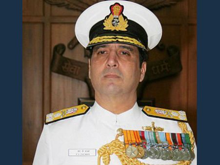 റോബിന്‍ കെ ധോവന്‍ പുതിയ നാവിക മേധാവി