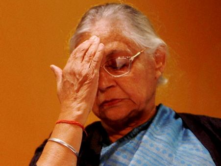 ഷീല ദീക്ഷിത് തിരിച്ചുപോകേണ്ടിവരുമോ?