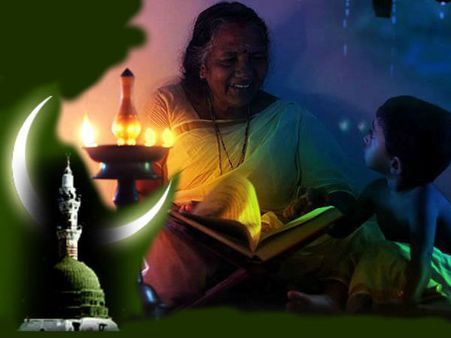 രാമായണ പാരായണവും ബാങ്ക് വിളിയും