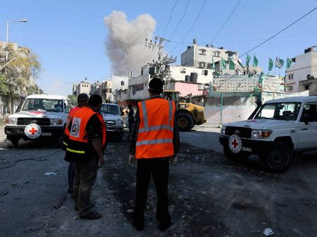 ഗാസ: ഇസ്രായേല്‍ ചെയ്യുന്നത് യുദ്ധക്കുറ്റമെന്ന് ഇന്ത്യ