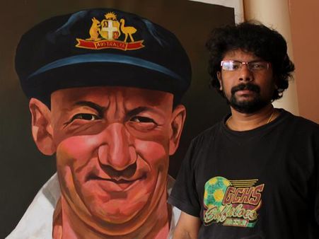 ഒറ്റവരയില്‍ ഓസ്‌ട്രേലിയയുടെ ചരിത്രവുമായി സേതുനാഥ്