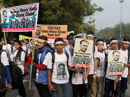 ധ്യാന്‍ചന്ദിന് ഭാരതരത്‌നം?