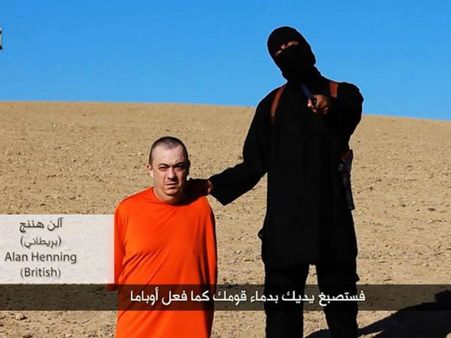 ബ്രിട്ടീഷ് പൗരനെ ഐസിസ് കഴുത്തറുത്ത് കൊന്നു... വീഡിയോ