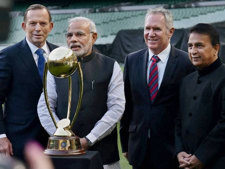 രാഷ്ട്രീയം മാത്രമല്ല, നരേന്ദ്ര മോദിക്ക് ക്രിക്കറ്റും വഴങ്ങും!