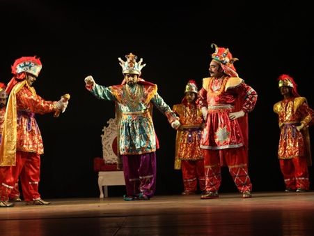 ചവിട്ടുനാടക മേളയുമായി കൊച്ചി ബിനാലെ