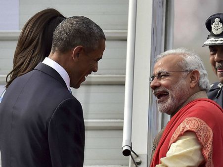 ഒബാമയെ മോദി കെട്ടിപ്പിടിച്ചു... മിഷേലിനേയോ... ചിത്രങ്ങള്‍
