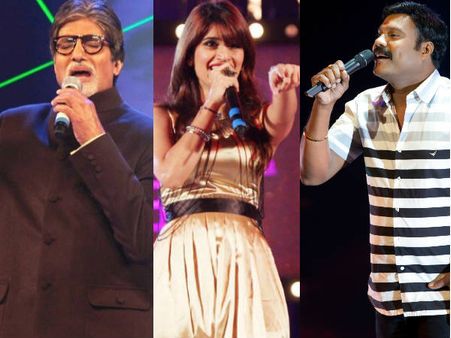 സ്‌റ്റേജില്‍ ലൈവായി പാടി കൈയടി നേടിയ താരങ്ങള്‍