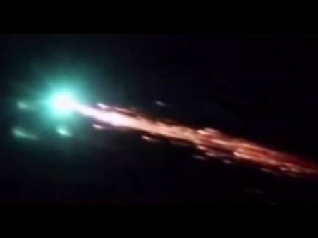 തീഗോളം എറണാകുളത്ത് വീണു?നാല് സെന്‍റ് പുരയിടം കത്തി നശിച്ചു