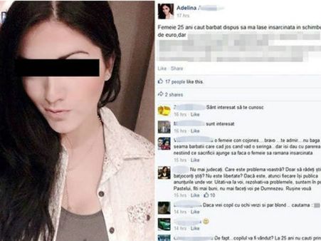 ഗര്‍ഭിണിയാക്കാന്‍ ആളെ ആവശ്യമുണ്ട്; യുവതിയുടെ പരസ്യം വൈറലാകുന്നു