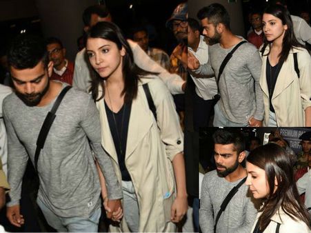 ആരാധകരുടെ ചീത്തവിളിയില്‍ തളര്‍ന്നു; അനുഷ്‌കയെ ചേര്‍ത്തുപിടിച്ച് കോലി