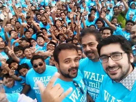 ഷാര്‍ജയില്‍ 'ഓട്ടിസം പദയാത്ര' സംഘടിപ്പിച്ചു