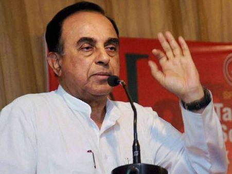 പുതിയ വിമതന്‍... സുബ്രഹ്മണ്യം സ്വാമി ബിജെപിയ്ക്കിട്ട് പണിയുമോ?