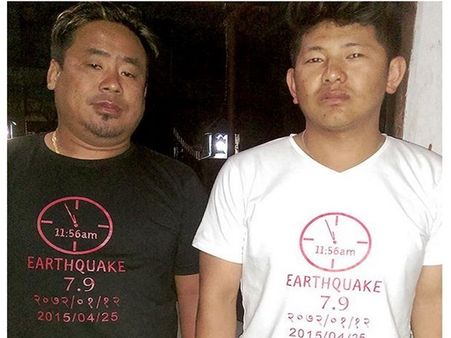 നേപ്പാളില്‍ ഭൂകമ്പ ടി ഷര്‍ട്ടുകള്‍ വിപണിയില്‍