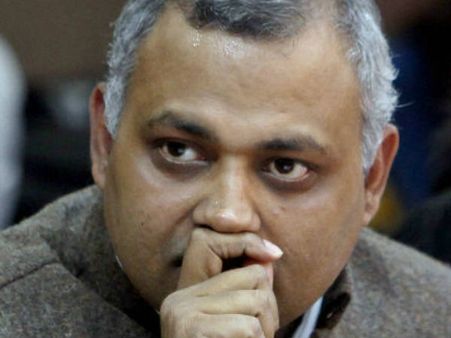 ആപ് നേതാവ് സോമനാഥ് ഭാരതിക്കെതിരെ ഭാര്യയുടെ പീഡന പരാതി