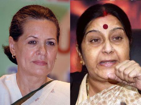 സോണിയ Vs സുഷമ: ഉരുക്കുവനിതകളുടെ യുദ്ധത്തിന് 16 വര്‍ഷത്തെ പഴക്കം!