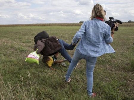 മാധ്യമപ്രവര്‍ത്തക ചവിട്ടി വീഴ്ത്തിയ അഭയാര്‍ത്ഥി ഇനി സ്പാനിഷ് ഫുട്‌ബോള്‍ ടീം കോച്ച്