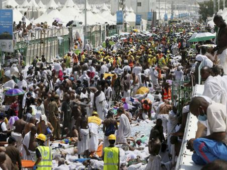 മിനാ ദുരന്തം,10 മലയാളികളെ കാണാനില്ല,അപകടത്തില്‍ ദുരൂഹത