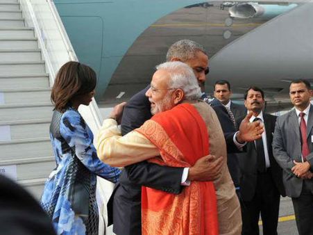 മോദിയെ കണ്ടപ്പോള്‍ ഒബാമയ്ക്ക് നാക്ക് പിഴച്ചു, വിളിച്ചത് ഇങ്ങനെ...