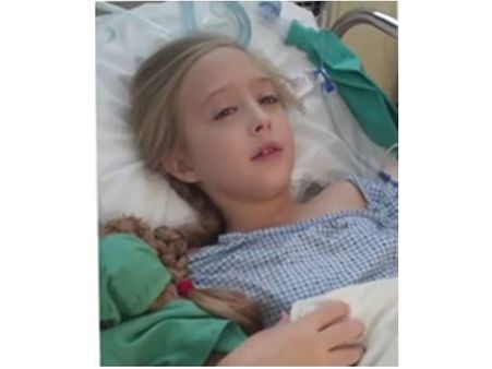 അപൂര്‍വ്വയിനം ബ്രസ്റ്റ് കാന്‍സര്‍ ബാധിച്ച ലോകത്തിലെ ഏറ്റവും പ്രായം കുറഞ്ഞ കുട്ടിയെ കാണൂ...