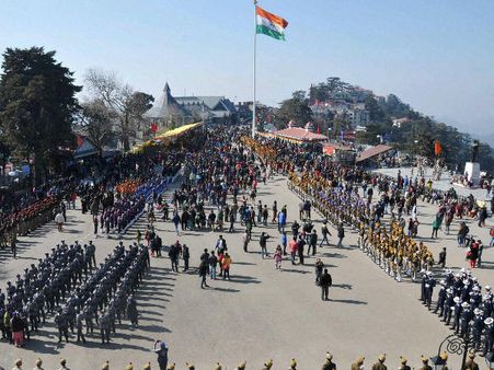 67ാം റിപ്പബ്ലിക്ക് ദിനാഘോഷത്തിന്റെ നിറവില്‍ ഇന്ത്യ