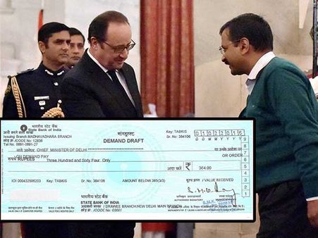 ദില്ലി മുഖ്യമന്ത്രി കെജ്രിവാളിന് ഷൂ വാങ്ങാന്‍ എഞ്ചിനീയറുടെ 364 രൂപ!