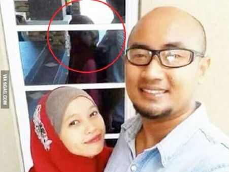 ദന്പതിമാര്‍ പകര്‍ത്തിയ സെല്‍ഫിയില്‍ പ്രേത സാന്നിധ്യം, ശരിയ്ക്കുള്ള പ്രേതം ഭാര്യയോ? ഭീകര സെല്‍ഫി